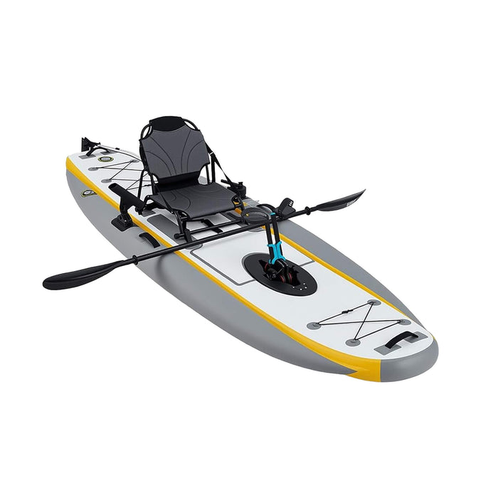 Portable 12FT Lightweight Inflatable PVC Fishing Kayak With Pedal System (SAK64328) SAKSBY WHOLESALE