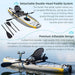 Portable 12FT Lightweight Inflatable PVC Fishing Kayak With Pedal System (SAK64328) SAKSBY WHOLESALE