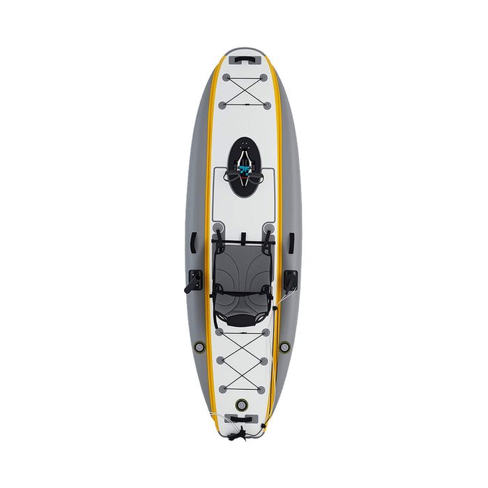 Portable 12FT Lightweight Inflatable PVC Fishing Kayak With Pedal System (SAK64328) SAKSBY WHOLESALE
