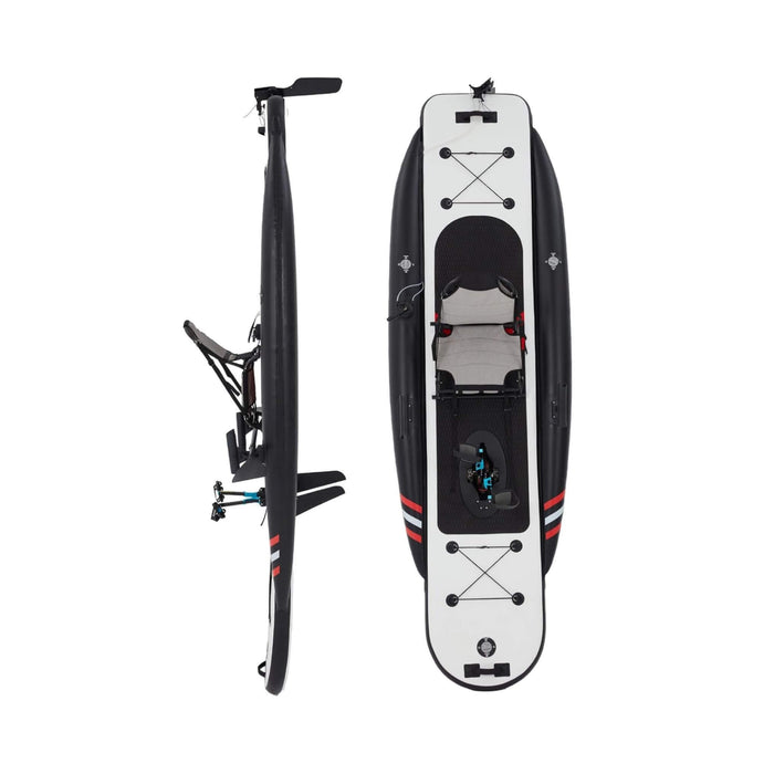 Premium 12FT Lightweight Inflatable Fishing Kayak With Pedal System (SAK15079) SAKSBY WHOLESALE