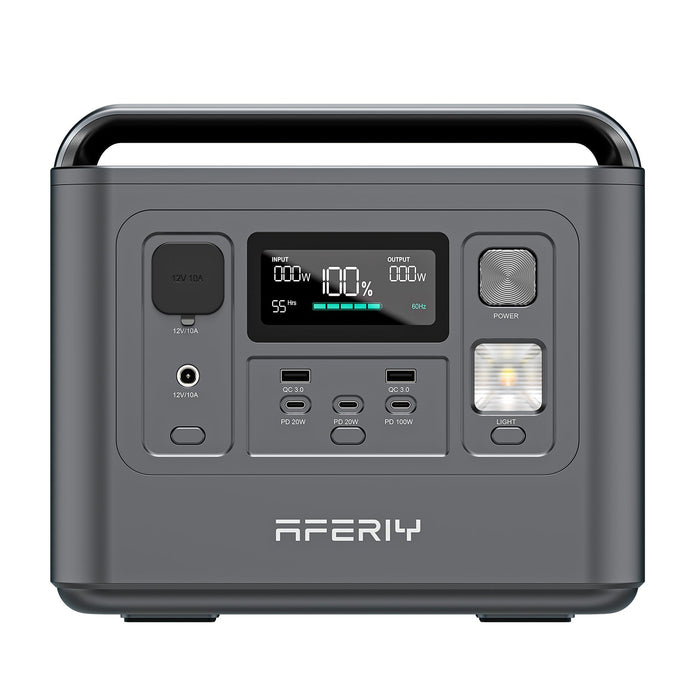 Aferiy P010 Portable Power Station – 512 Wh | 800 W