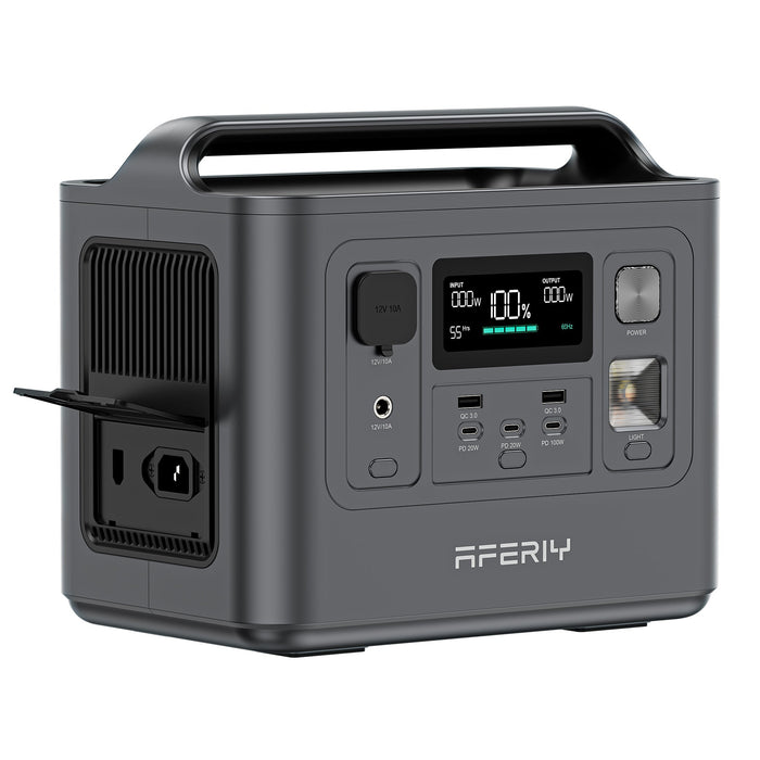 Aferiy P010 Portable Power Station – 512 Wh | 800 W