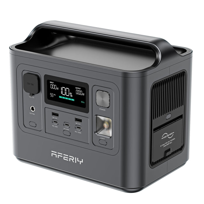 Aferiy P010 Portable Power Station – 512 Wh | 800 W