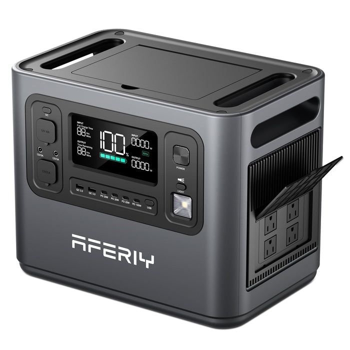 Aferiy P110‑D Portable Power Station – 960 Wh | 1,200 W