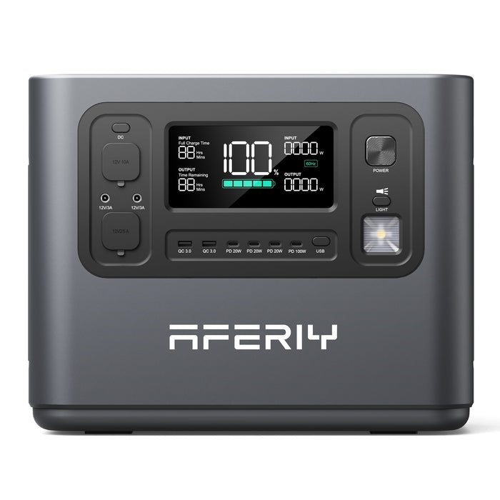 Aferiy P110‑D Portable Power Station – 960 Wh | 1,200 W