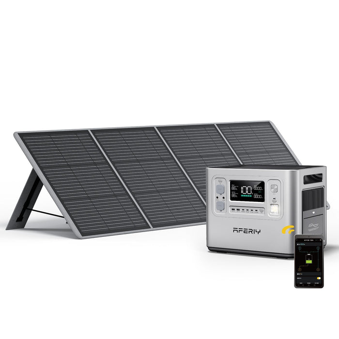Aferiy P210 Portable Power Station – 2048 Wh | 2400 W