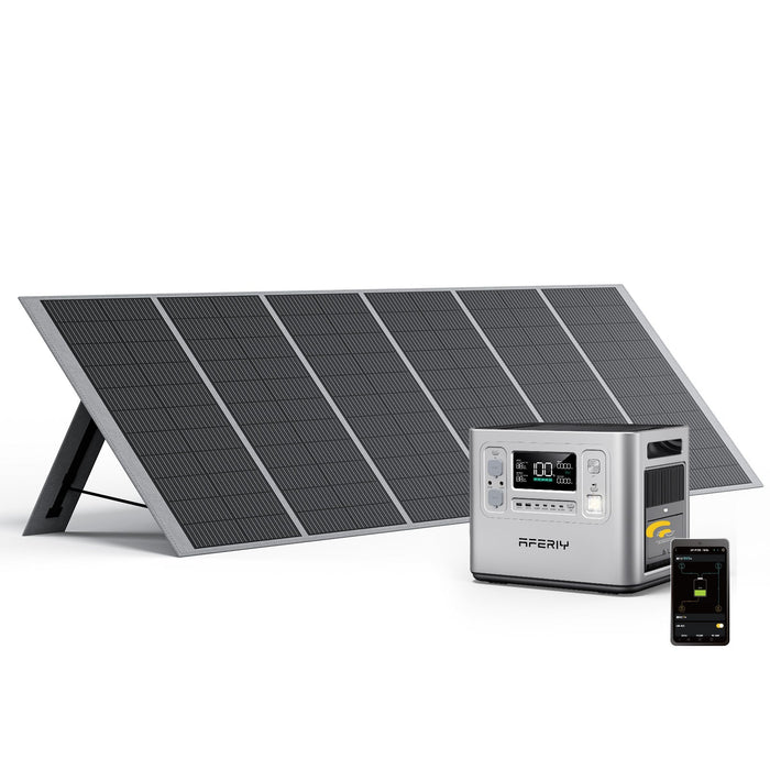 Aferiy P210 Portable Power Station – 2048 Wh | 2400 W