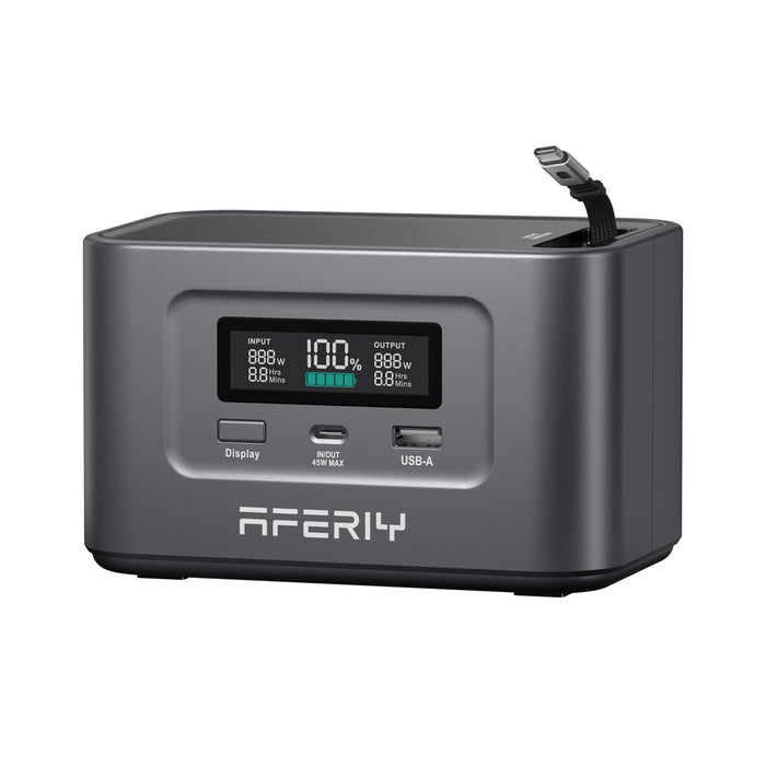 Aferiy Nano100 Portable Power Station – 100 W | 99.2 Wh