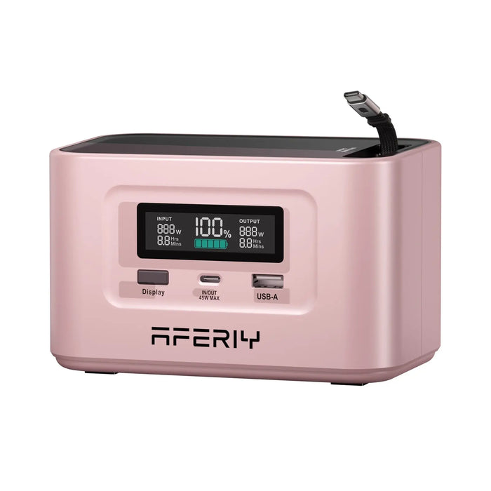 Aferiy Nano100 Portable Power Station – 100 W | 99.2 Wh AFERIY