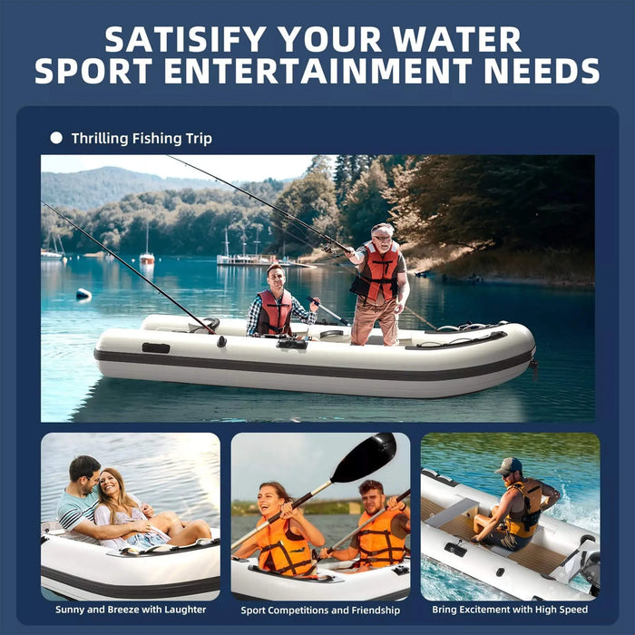 Portable Inflatable Dinghy Boat Kit With Accessories (SAK93784) SAKSBY WHOLESALE