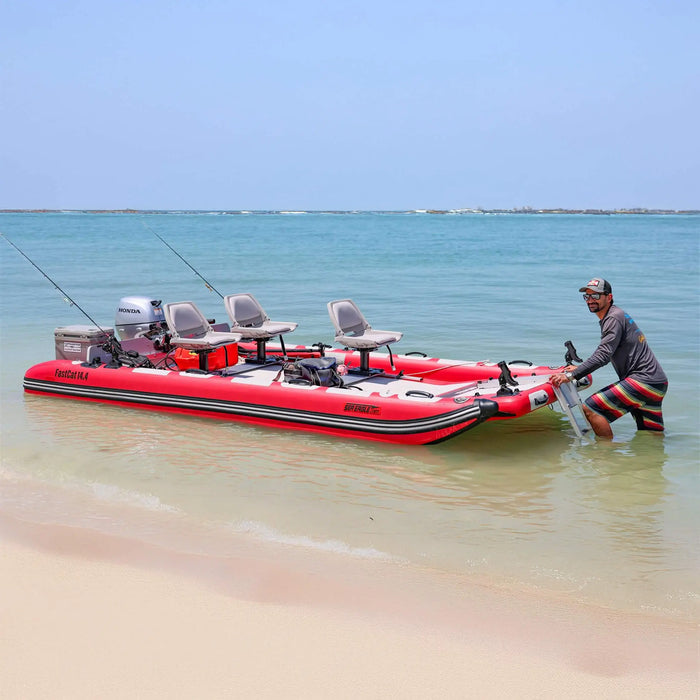 Sea Eagle Boats FastCat14™ Catamaran Inflatable Boat, 14FT [FASTCAT14K] (SAK43210) SAKSBY WHOLESALE