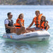 Aqua Marina A-Deluxe 8FT 4-Person Inflatable Speed Boat With Comfortable Rowing Seat And Adjustable Center Feet [BT-88850AL] (SAK20456) SAKSBY WHOLESALE