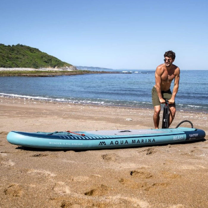 Aqua Marina Beast 10FT Advanced All-Around Inflatable SUP With Carbon Hybrid Paddle [BT-23BEP] (SAK89512) SAKSBY WHOLESALE