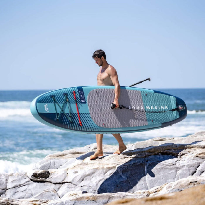 Aqua Marina Beast 10FT Advanced All-Around Inflatable SUP With Carbon Hybrid Paddle [BT-23BEP] (SAK89512) SAKSBY WHOLESALE