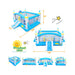Extra-Large Multifunctional Jump'N Slide Inflatable Bouncer With Blower (SAK81243) SAKSBY WHOLESALE