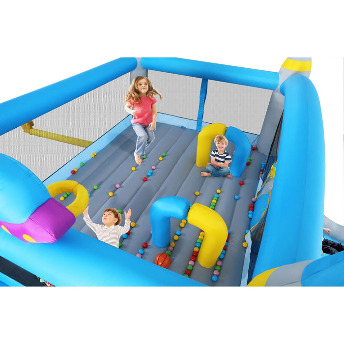 Extra-Large Multifunctional Jump'N Slide Inflatable Bouncer With Blower (SAK81243) SAKSBY WHOLESALE