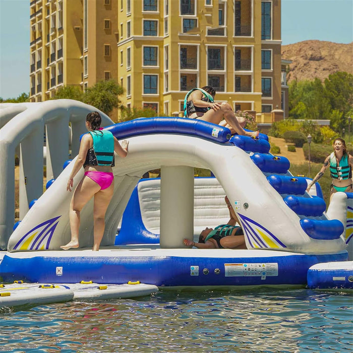 Giant Inflatable Water Climbing Obstacle Course With Air Pump [Made-To-Order] (SAK87625) SAKSBY WHOLESALE