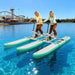 Premium 2-Person Two-Seater Portable Inflatable Pedal Boat Water Bike (SAK95621) SAKSBY WHOLESALE