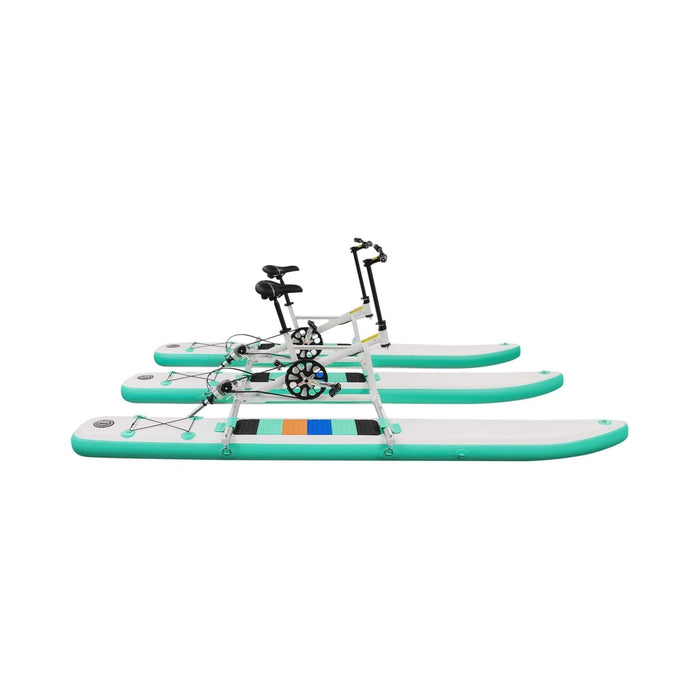 Premium 2-Person Two-Seater Portable Inflatable Pedal Boat Water Bike (SAK95621) SAKSBY WHOLESALE