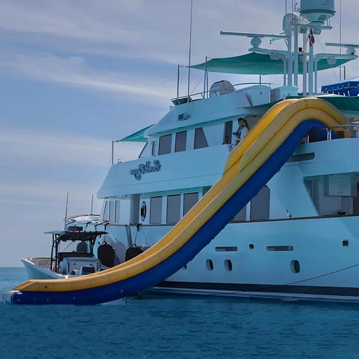 Premium Inflatable Heavy-Duty Yacht Slide With Air Pump And Protection Net [Made-To-Order] (SAK18295) SAKSBY WHOLESALE