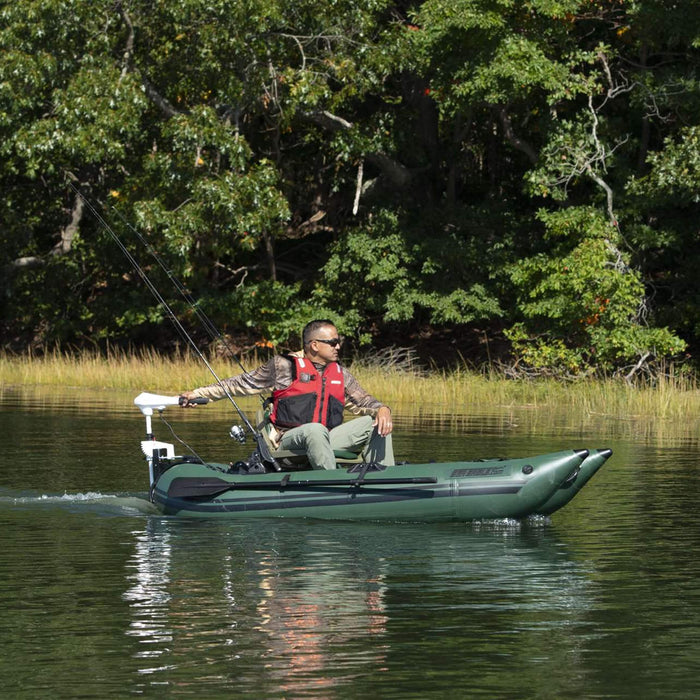 Sea Eagle 1-Person Frameless Pontoon Inflatable Fishing Boat, 9FT [285FPBK] (SAK93163) SAKSBY WHOLESALE