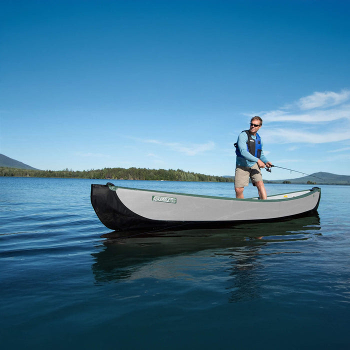 Sea Eagle 3-People TC16 High Pressure All Drop Stitch Inflatable Travel Canoe, 16FT [TC16K] (SAK43086) SAKSBY WHOLESALE