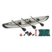 Sea Eagle 3-People TC16 High Pressure All Drop Stitch Inflatable Travel Canoe, 16FT [TC16K] (SAK43086) SAKSBY WHOLESALE