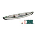 Sea Eagle 3-People TC16 High Pressure All Drop Stitch Inflatable Travel Canoe, 16FT [TC16K] (SAK43086) SAKSBY WHOLESALE