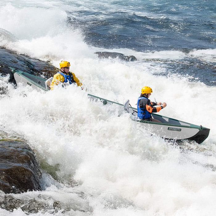 Sea Eagle 3-People TC16 High Pressure All Drop Stitch Inflatable Travel Canoe, 16FT [TC16K] (SAK43086) SAKSBY WHOLESALE