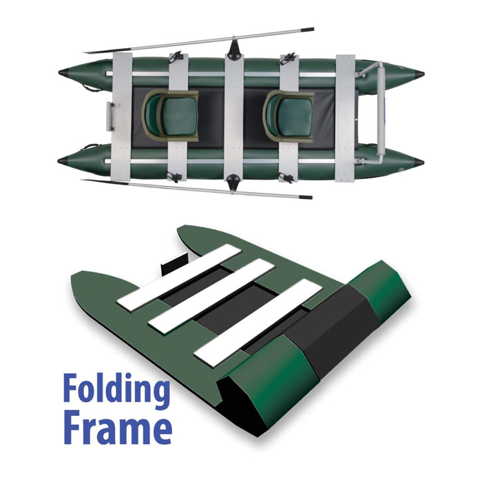 Sea Eagle 375FC FoldCat 2-Persons Inflatable Fishing Lightweight Pontoon Boat [375FCK] (SAK34652) SAKSBY WHOLESALE