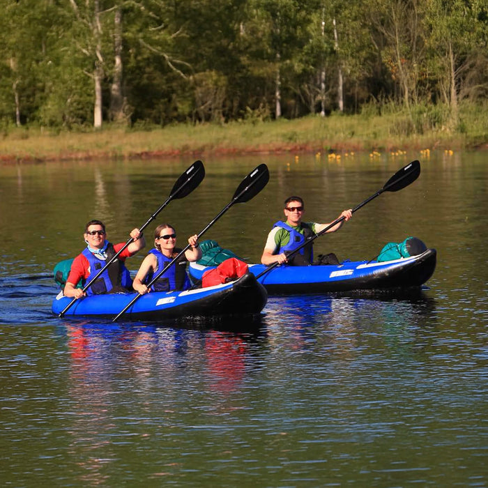Sea Eagle 380X Explorer 3-Person Inflatable Kayak With Large Removable Rear Center Skeg [380XK] (SAK97562) SAKSBY WHOLESALE