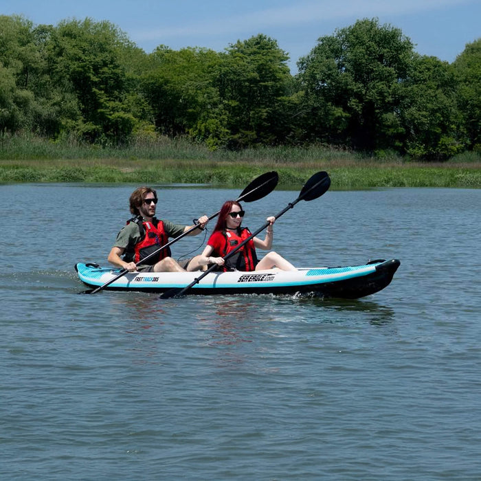 Sea Eagle 385FT FastTrack 12FT 2-Person V-Bottom Inflatable Kayak [385FTK] (SAK25086) SAKSBY WHOLESALE