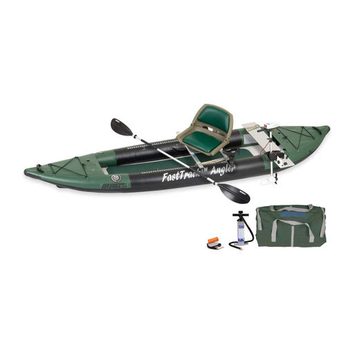 Sea Eagle 385FTA FastTrack 12FT 2- Persons Angler Inflatable Hunter Green Fishing Kayak [385FTAK] (SAK80139) SAKSBY WHOLESALE