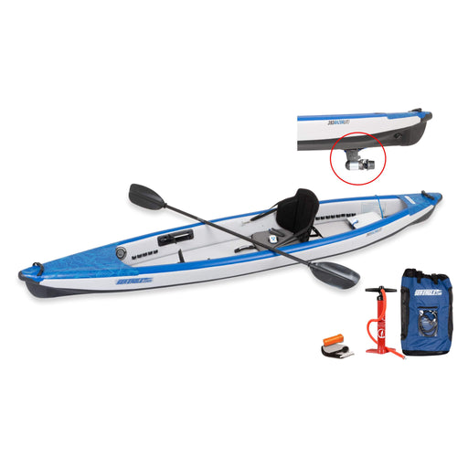 Sea Eagle 393RL RazorLite 1-Person Inflatable Lightweight Kayak With Adjustable Footrests [393RLK] (SAK13961) SAKSBY WHOLESALE