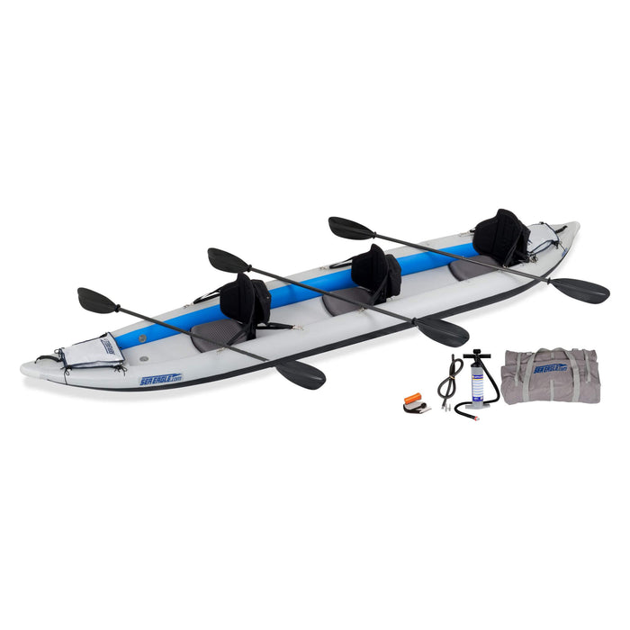 Sea Eagle 465FT FastTrack 15FT 3-Person UltraLight Weight Inflatable Kayak [465FTK] (SAK96507) SAKSBY WHOLESALE