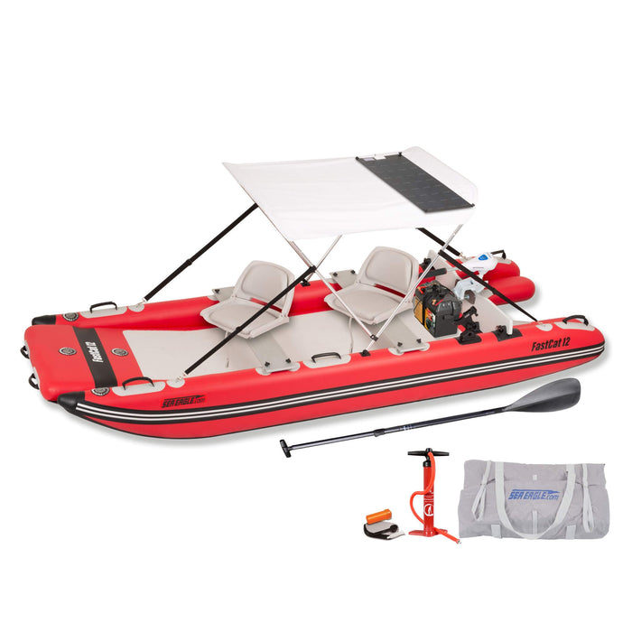 Sea Eagle Boats FastCat12™ Catamaran Inflatable Boat, 13FT [FASTCAT12K] (SAK29684) SAKSBY WHOLESALE