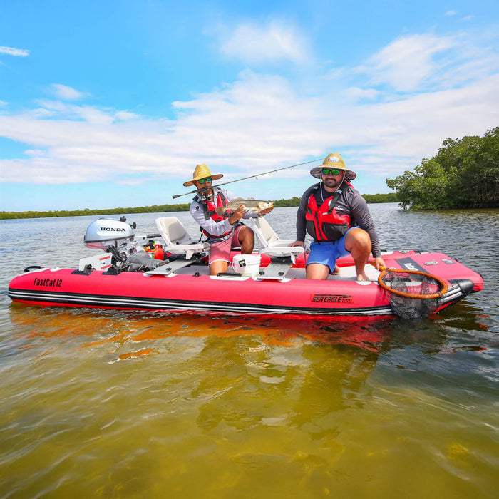 Sea Eagle Boats FastCat12™ Catamaran Inflatable Boat, 13FT [FASTCAT12K] (SAK29684) SAKSBY WHOLESALE