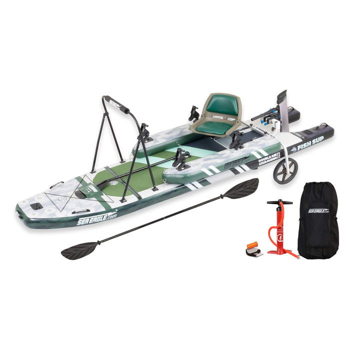 Sea Eagle FS1210 FishSUP 1-Person Inflatable Fishing Stand-Up Paddleboard [FS1210K] (SAK79218) SAKSBY WHOLESALE