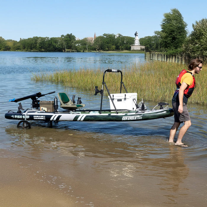 Sea Eagle FS1210 FishSUP 1-Person Inflatable Fishing Stand-Up Paddleboard [FS1210K] (SAK79218) SAKSBY WHOLESALE