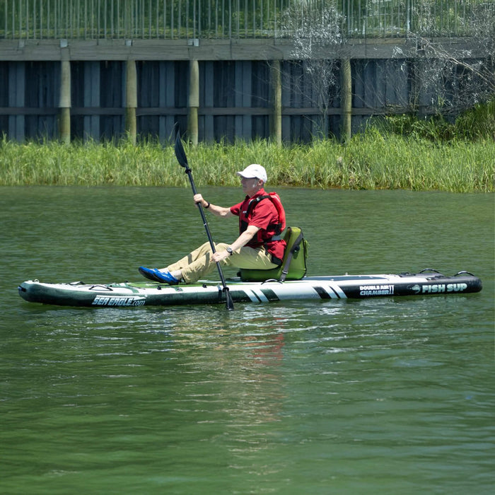 Sea Eagle FS1210 FishSUP 1-Person Inflatable Fishing Stand-Up Paddleboard [FS1210K] (SAK79218) SAKSBY WHOLESALE