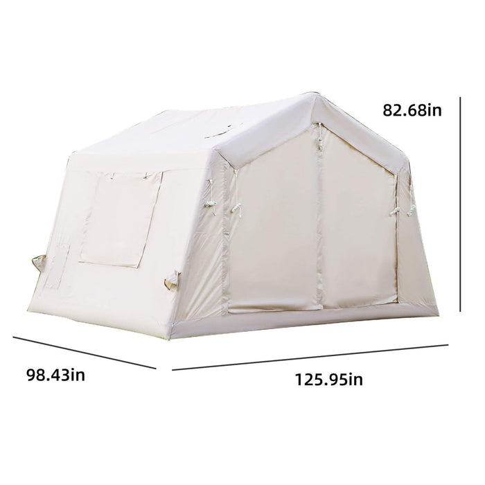 Trailora 4-Season Outdoor 4-6 People Inflatable Blow Up Camping Tent With Air Pump (SAK46821) SAKSBY WHOLESALE