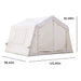 Trailora 4-Season Outdoor 4-6 People Inflatable Blow Up Camping Tent With Air Pump (SAK46821) SAKSBY WHOLESALE